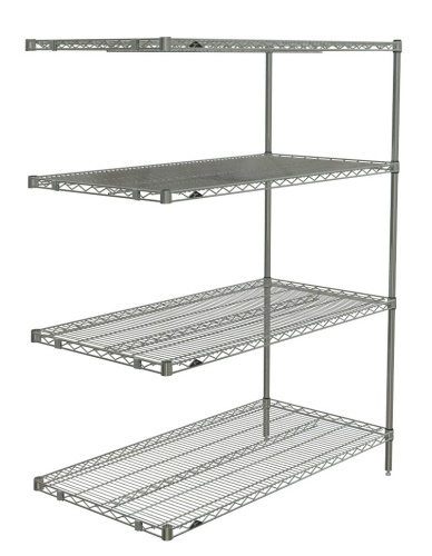 Metro 4-Shelf Brite Wire Shelving Unit